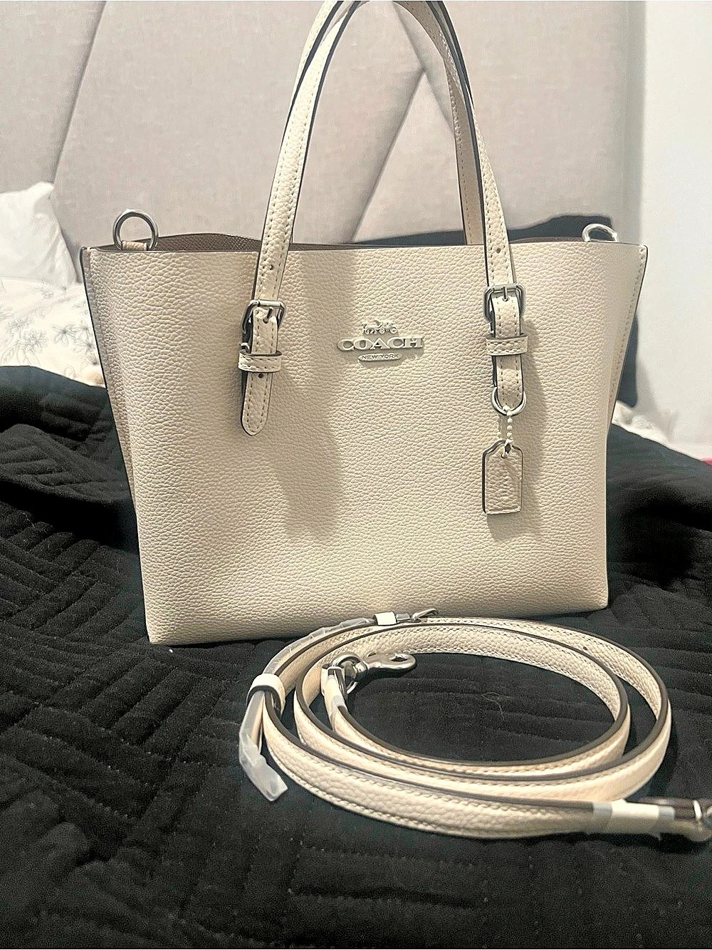 Coach Mollie Tote Bag 25 SV / Chalk